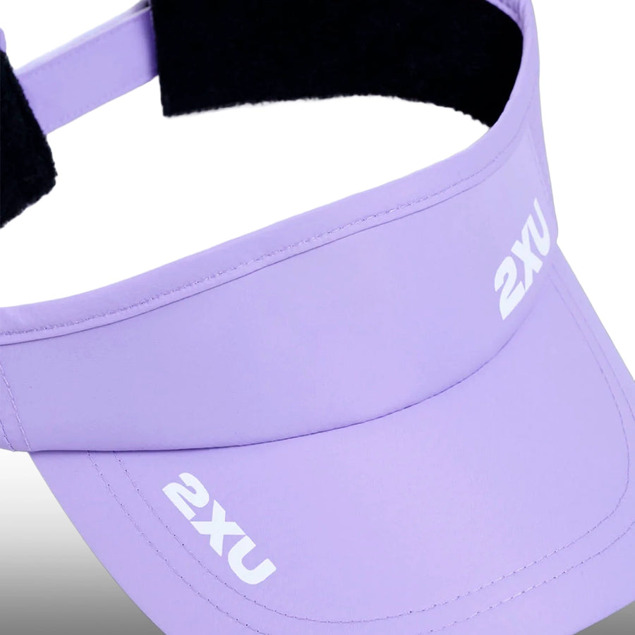 2XU Visera Run Lavender White