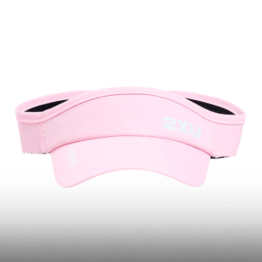 2XU Visera Run Pink Frost White