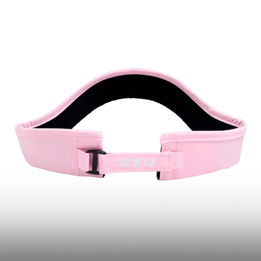 2XU Visera Run Pink Frost White