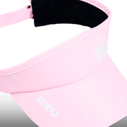 2XU Visera Run Pink Frost White