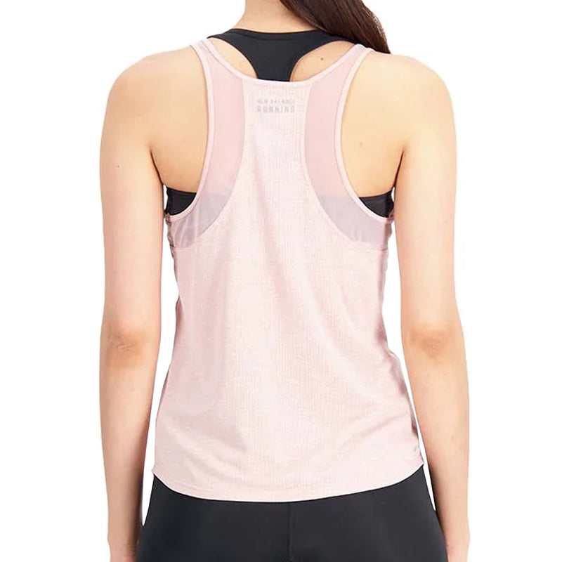 New Balance Blusa Impact Run Mujer Pink