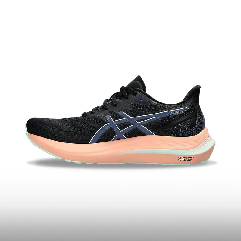 Asics GT 2000 12 Mujer Black Thunder Blue