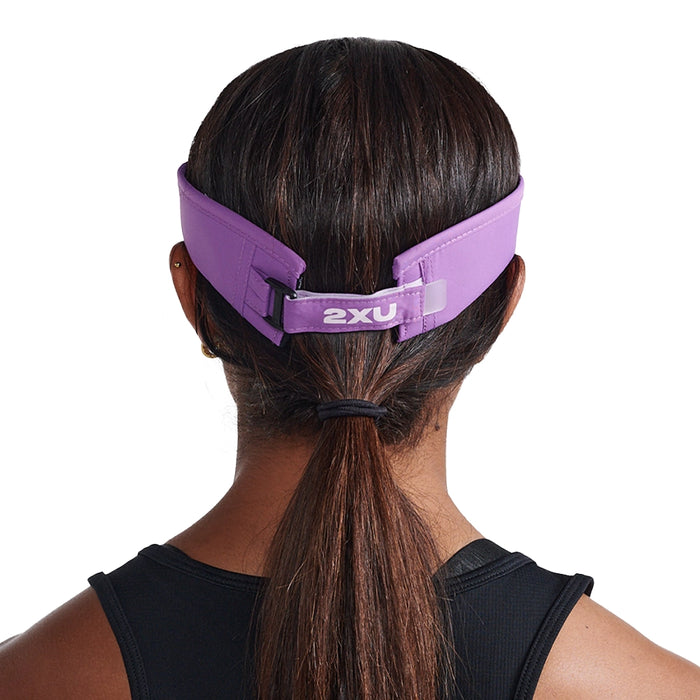 2XU Visera Run Broche Thistle