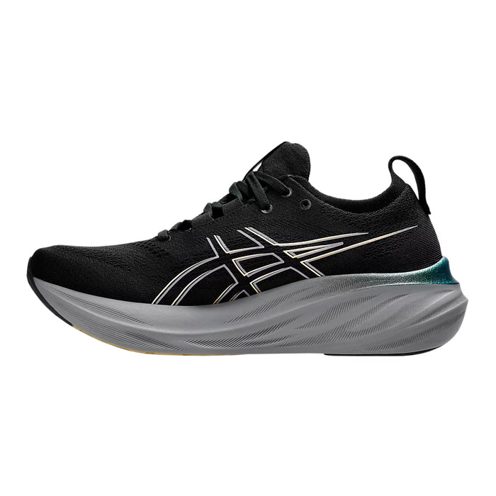 Asics Gel Nimbus 26 Platinum Hombre Negro