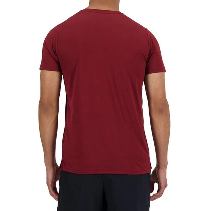 New Balance Camiseta Printed Run Red