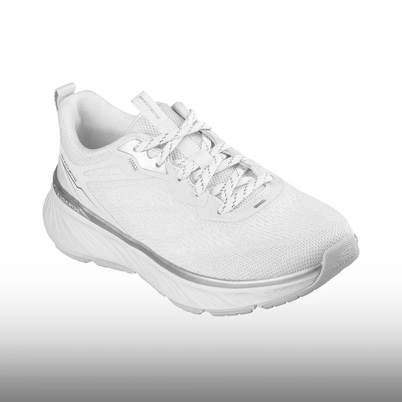 Skechers Edgeride Soft Radiance Mujer White Silver