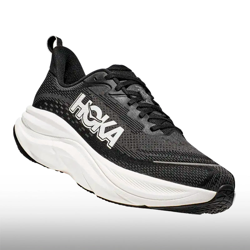 Hoka Skyflow Hombre Black White