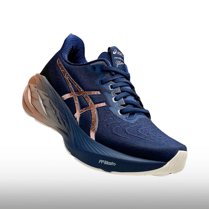 Asics Novablast 4 Platinum Mujer Azul