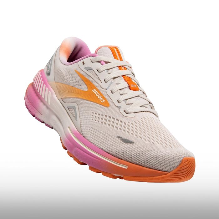 Brooks Adrenaline GTS 23 Mujer Beige