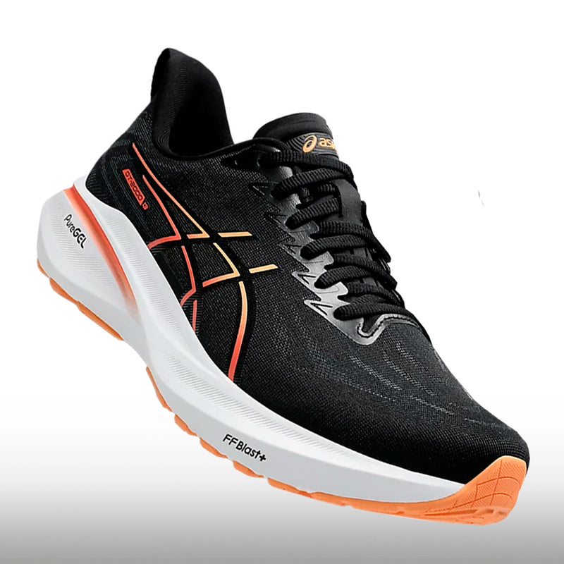 Asics GT 2000 13 Hombre Black Faded Orange