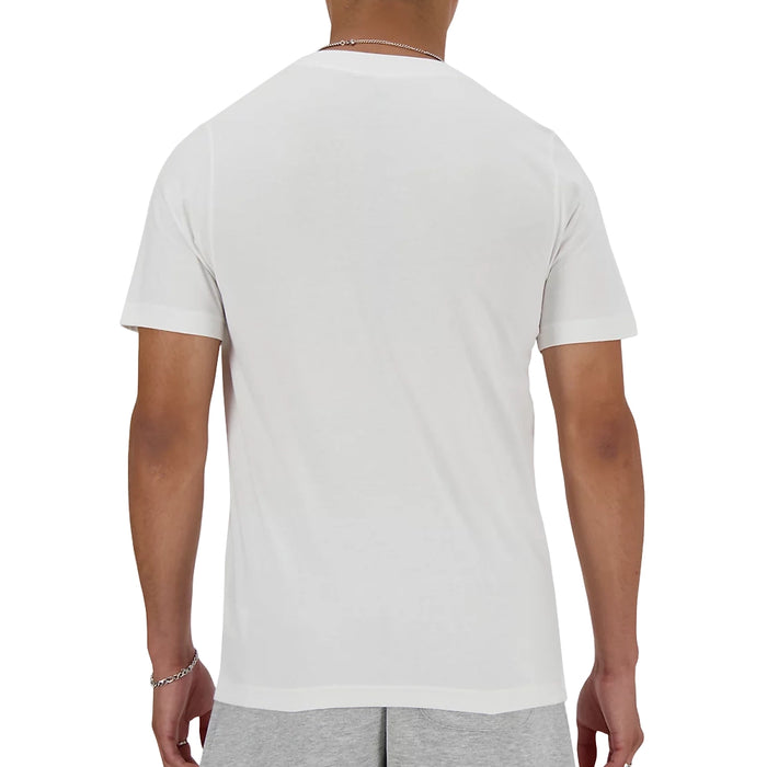 New Balance Camiseta Essentials Hombre White