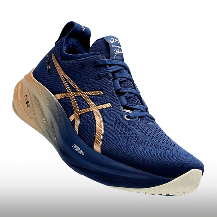 Asics Gel Nimbus 26 Platinum Hombre Blue