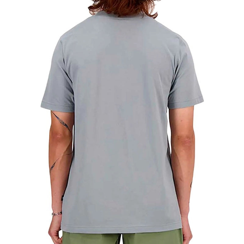 New Balance Camiseta Graphic Archive Inspired Hombre Gris