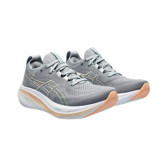 Asics Gel Nimbus 26 Mujer Gris - Nación Runner Colombia