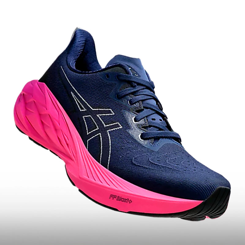 Asics Novablast 4 Hombre Blue Expanse Black