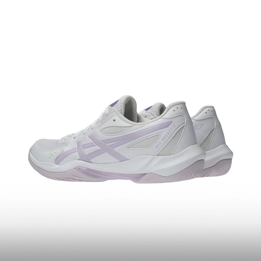 Asics Gel Rocket 12 Mujer White Dahlia