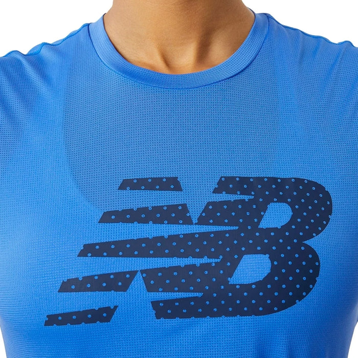 New Balance Blusa Graphic Accelerate Mujer