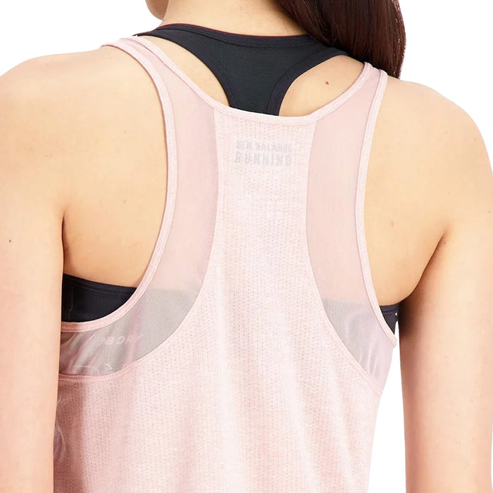 New Balance Blusa Impact Run Mujer Pink