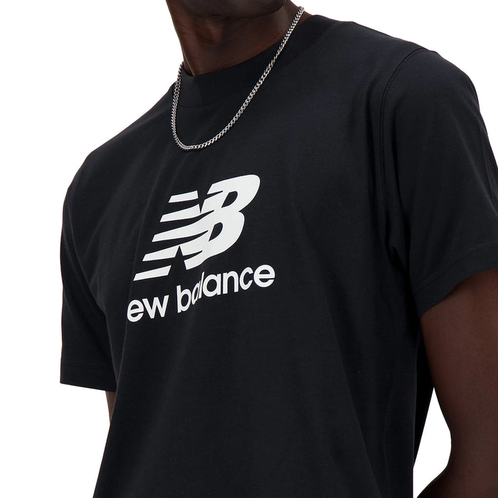 New Balance Camiseta Essentials Hombre Black