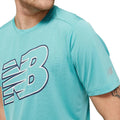 New Balance Camiseta Graphic Accelerate Hombre