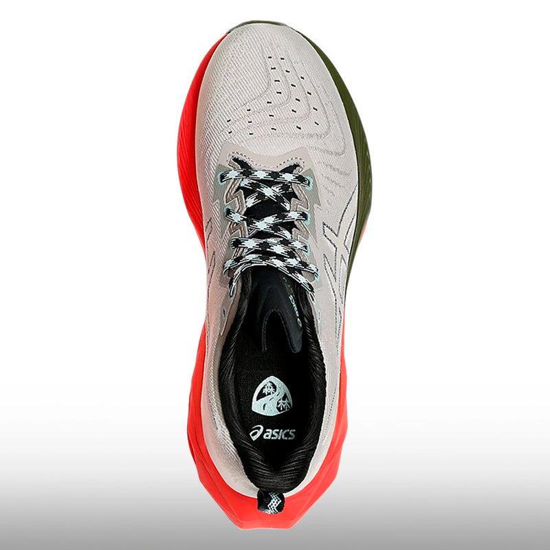 Asics Novablast 4 TR Hombre Nature Bathing Red Snapper