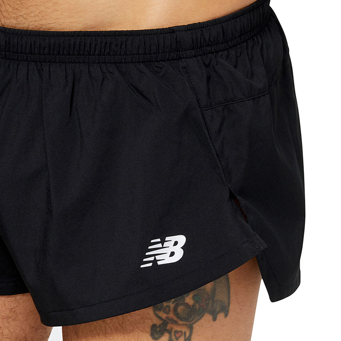 New Balance Pantaloneta Accelerate 3" Hombre Black