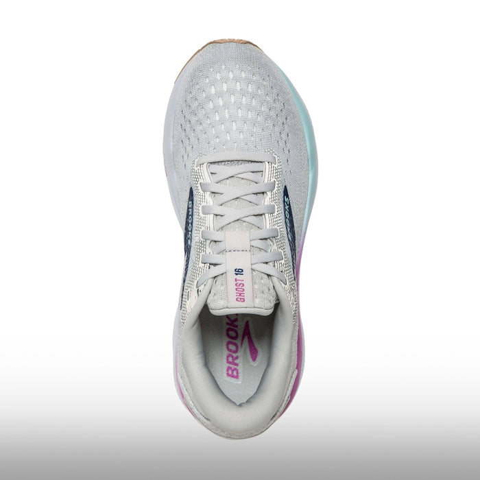 Brooks Ghost 16 Mujer Gris