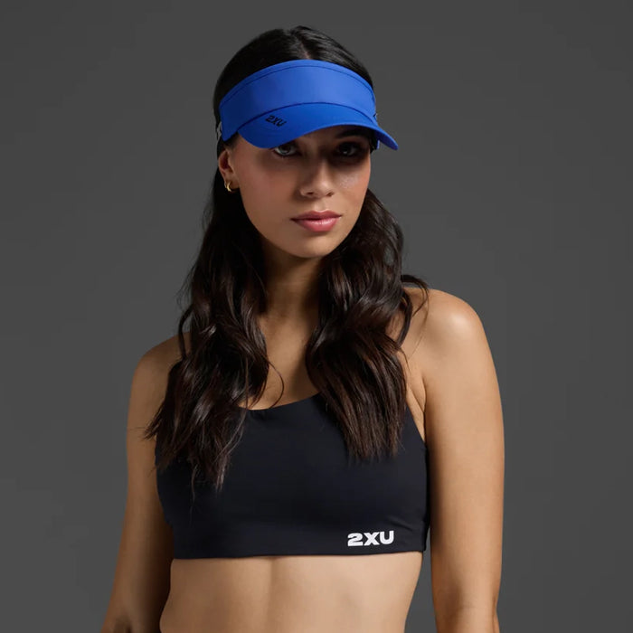 2XU Visera Performance Elástico Azul