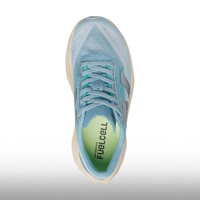 New Balance FuelCell Rebel V4 Mujer Chrome Blue