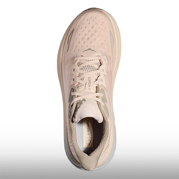 Hoka One One Clifton 9 Hombre Oat Milk