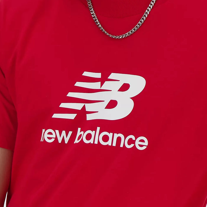 New Balance Camiseta Essentials Hombre Red