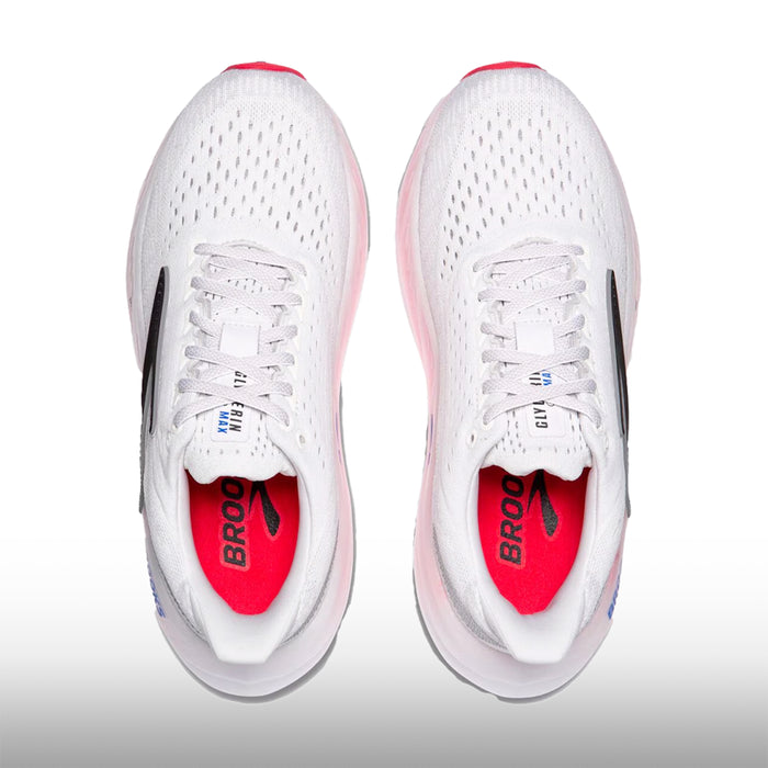 Brooks Glycerin Max Mujer White Diva Pink