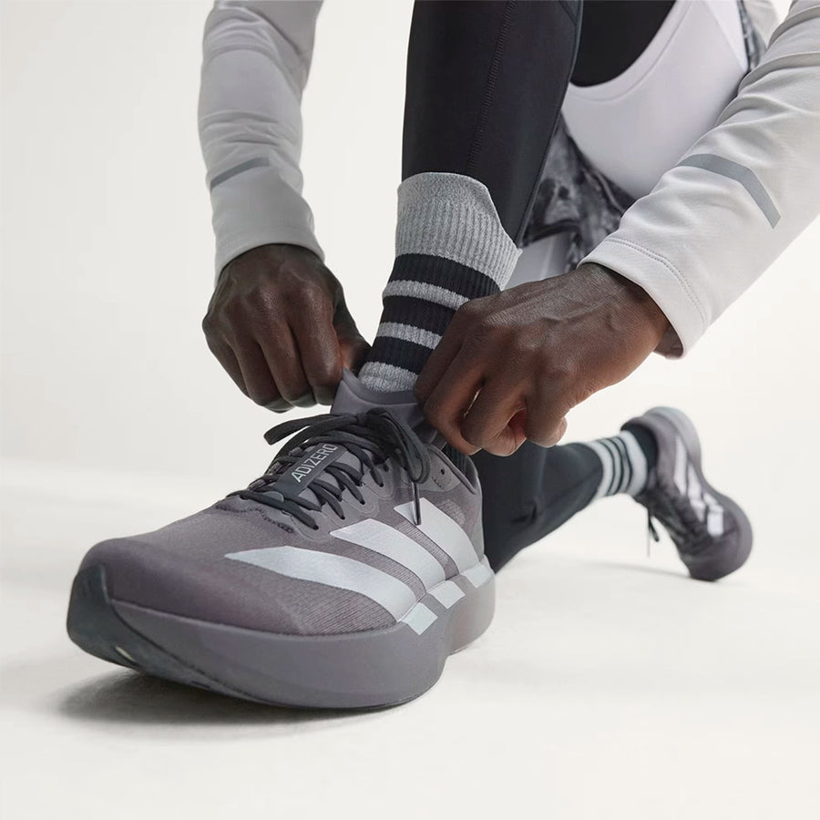 Adidas Adizero EVO SL Hombre Grey Strata Silver Metallic