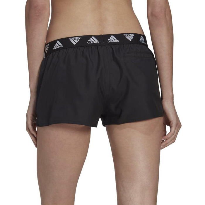 Adidas Short Running Branded Mujer Negro