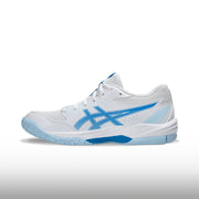 Asics Gel Task 4 Mujer White Blue Coast
