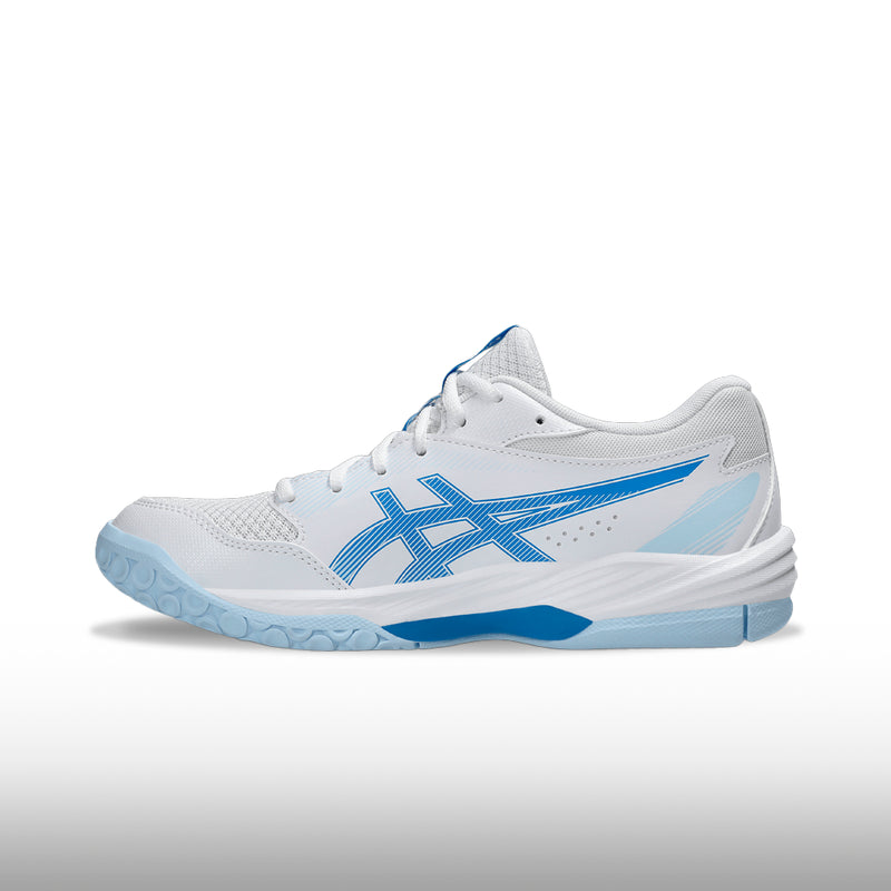Asics Gel Task 4 Mujer White Blue Coast