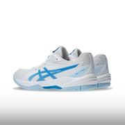 Asics Gel Task 4 Mujer White Blue Coast