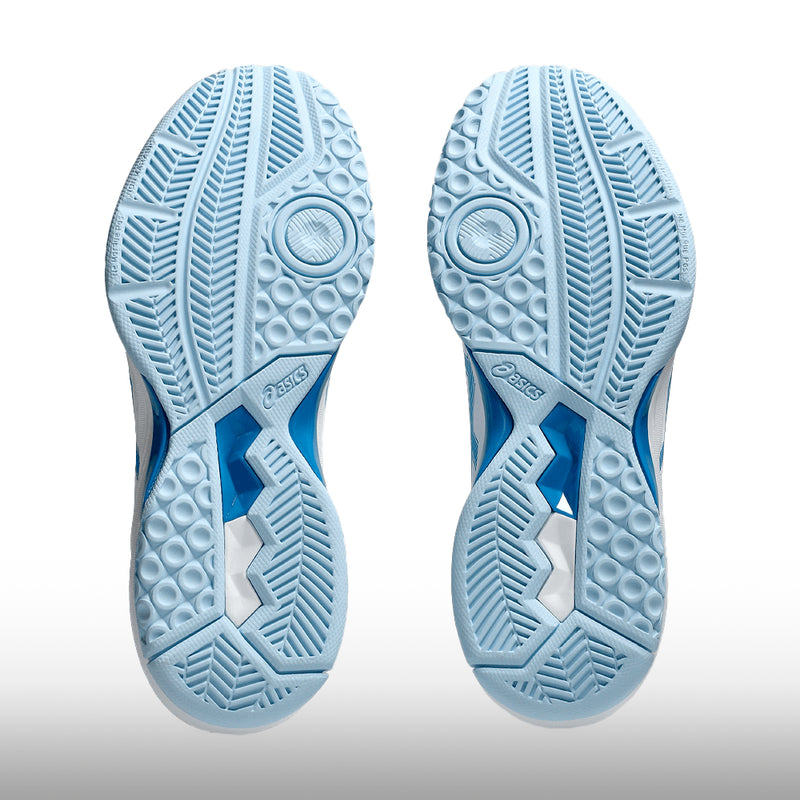 Asics Gel Task 4 Mujer White Blue Coast