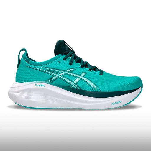 Asics Gel Nimbus 27 Hombre Wave Teal Saxon Green