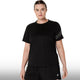 Asics Blusa Icon SS Mujer Performance Black