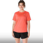 Asics Blusa Silver Mujer Coral Reef