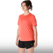 Asics Blusa Silver Mujer Coral Reef