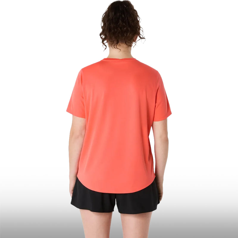 Asics Blusa Silver Mujer Coral Reef