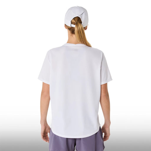 Asics Blusa Silver SS Mujer Brilliant White
