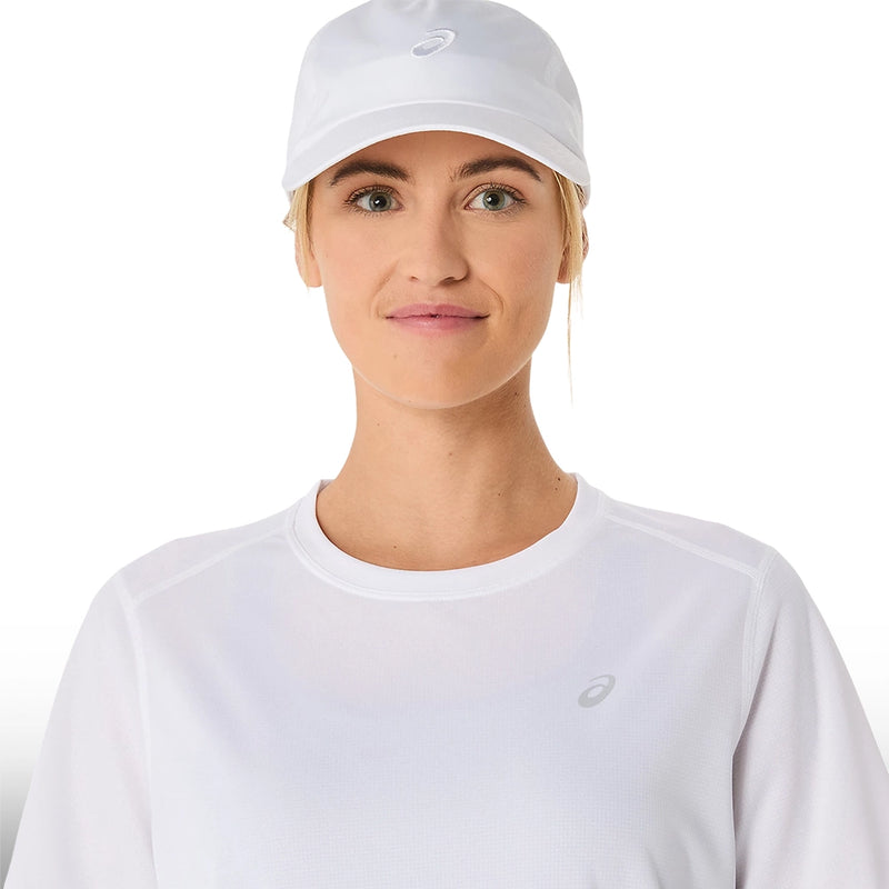 Asics Blusa Silver SS Mujer Brilliant White
