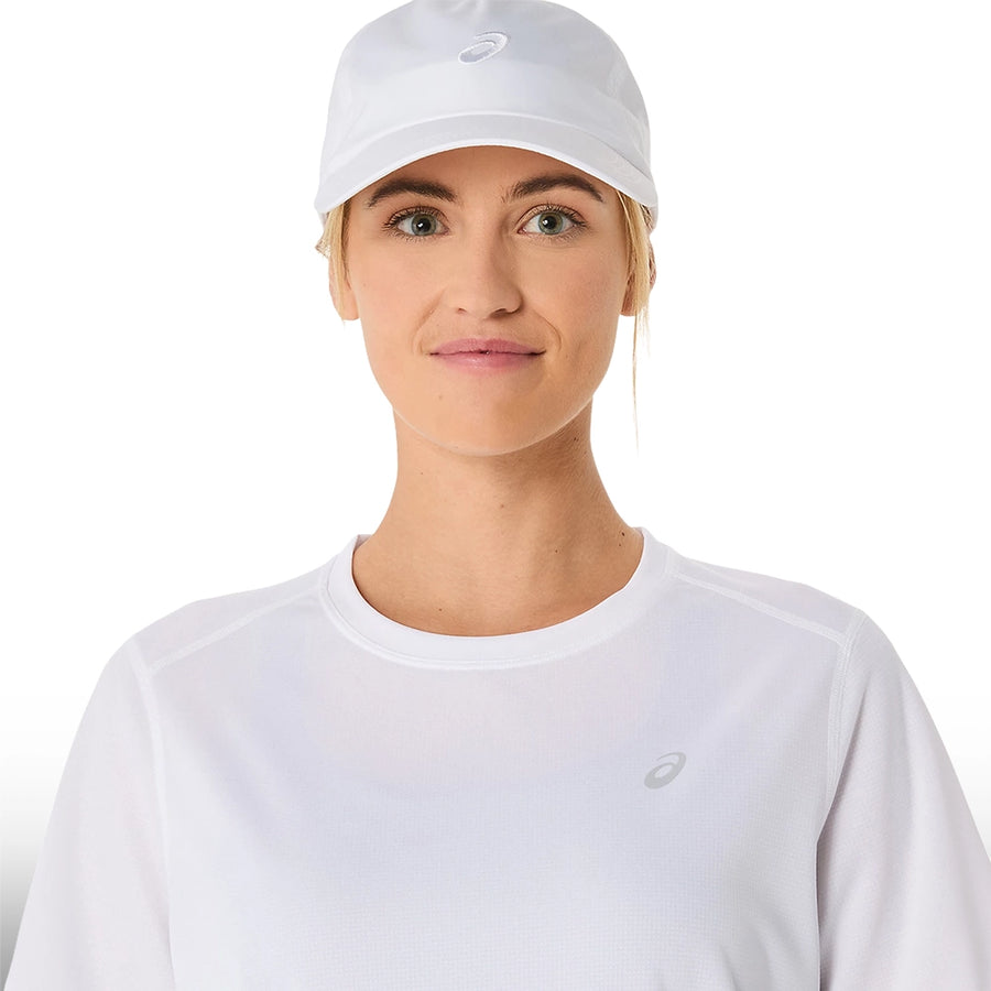 Asics Blusa Silver SS Mujer Brilliant White