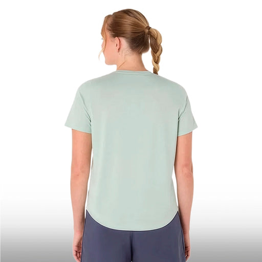 Asics Blusa Silver SS Mujer Lichen Rock