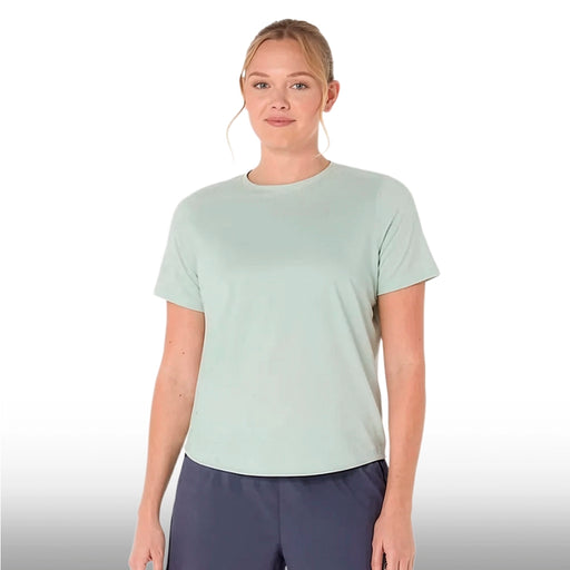 Asics Blusa Silver SS Mujer Lichen Rock