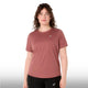 Asics Blusa Silver SS Mujer Rubble Red