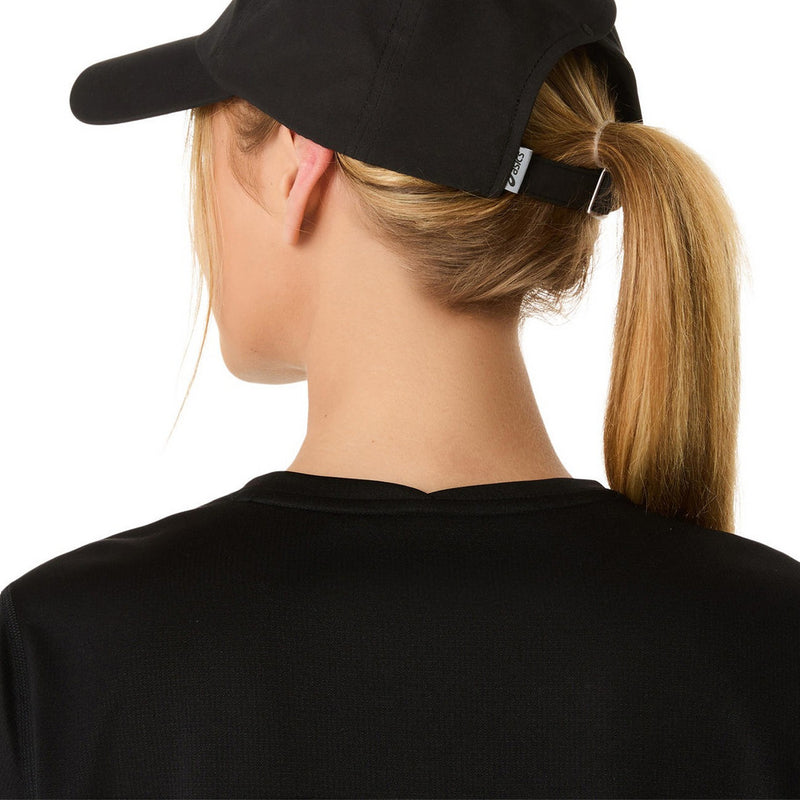 Asics Blusa Silver SS Top Mujer Black